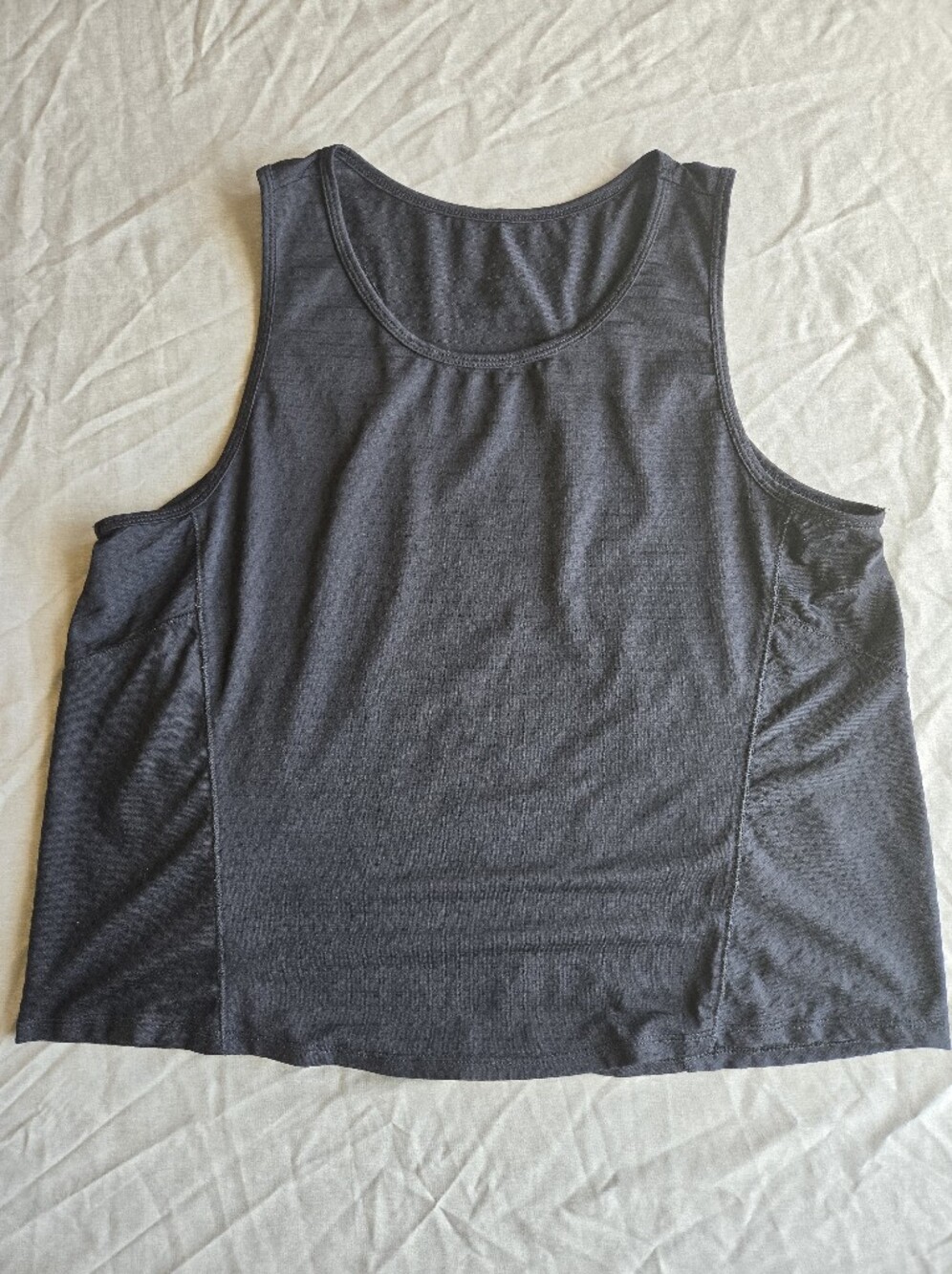 Black Womens Tank Top – Athletic Scoop Neck